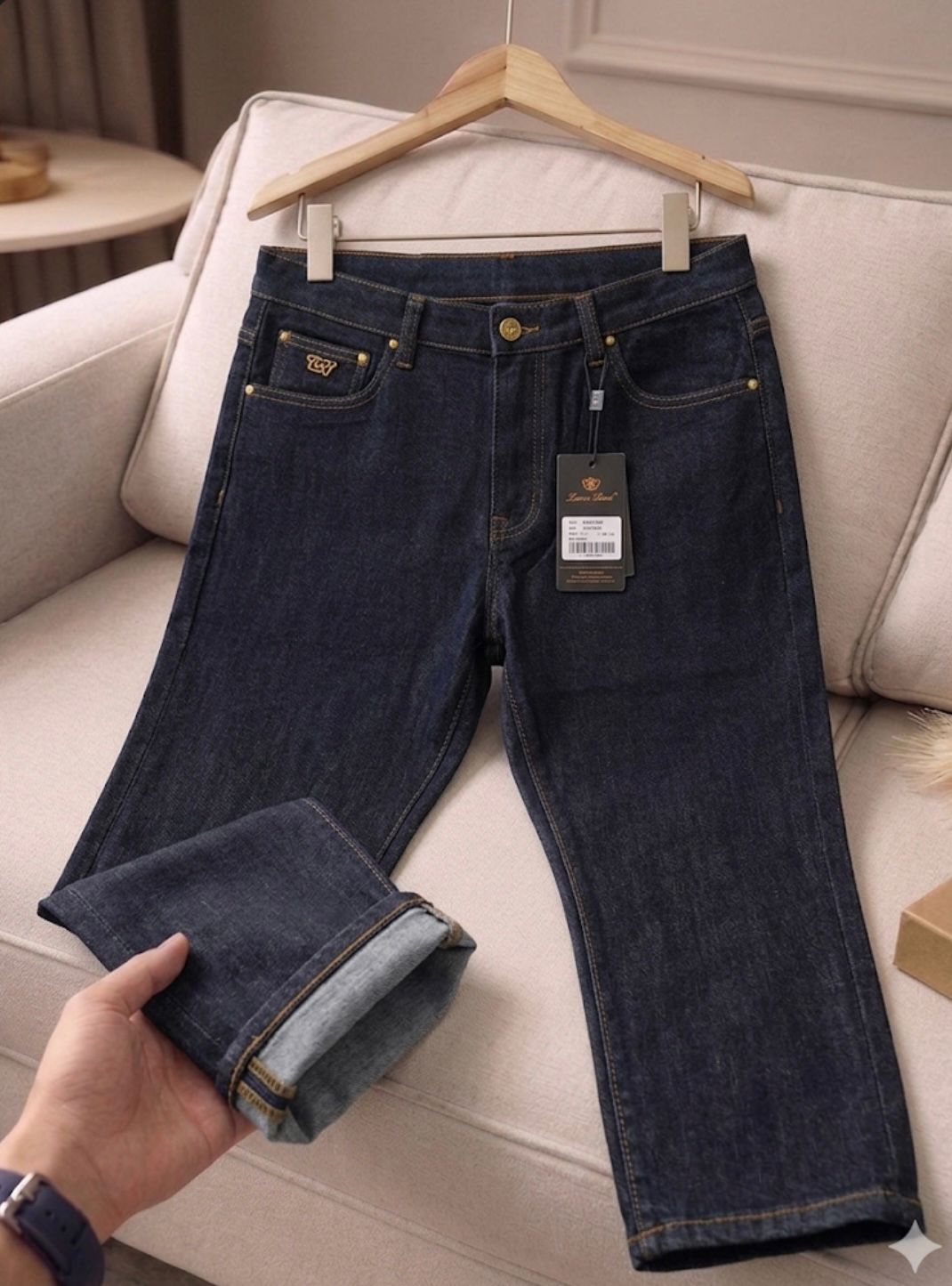 Premium Raw Wash Denim – Classic Luxe Edition