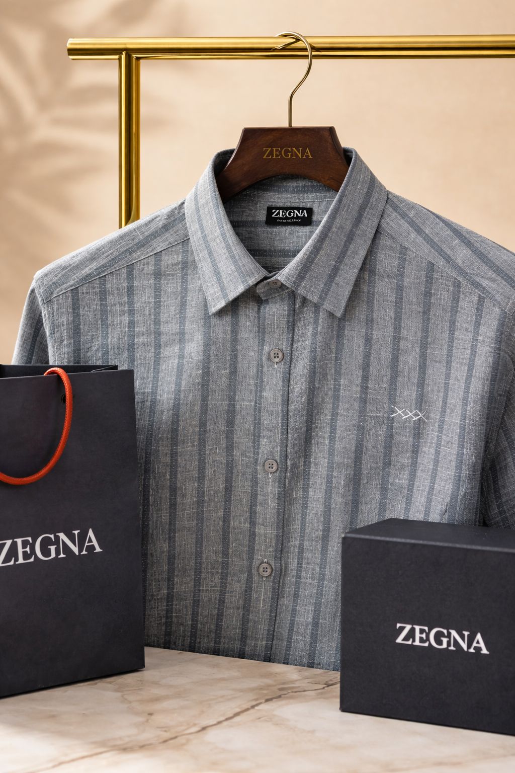 Pure Linen Premium Shirt – Italian Luxe Summer Edition