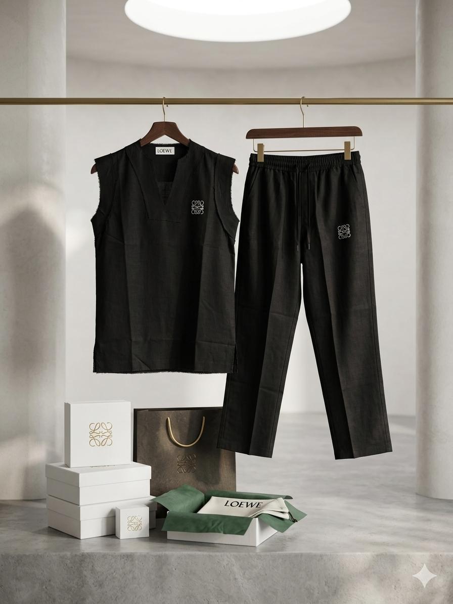 Luxe Linen Cordset – Summer Minimal Co-ord Edition