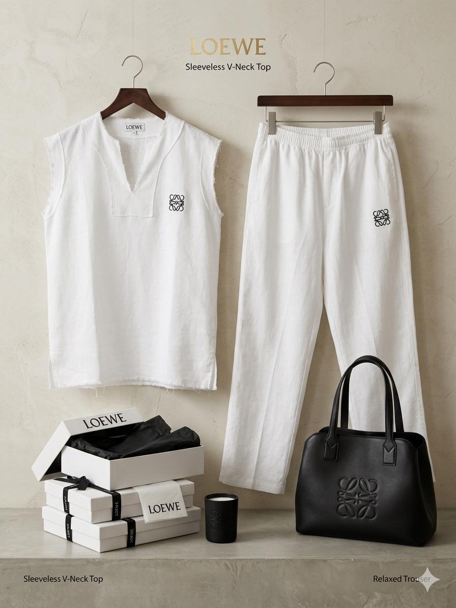 Luxe Linen Cordset – Summer Minimal Co-ord Edition