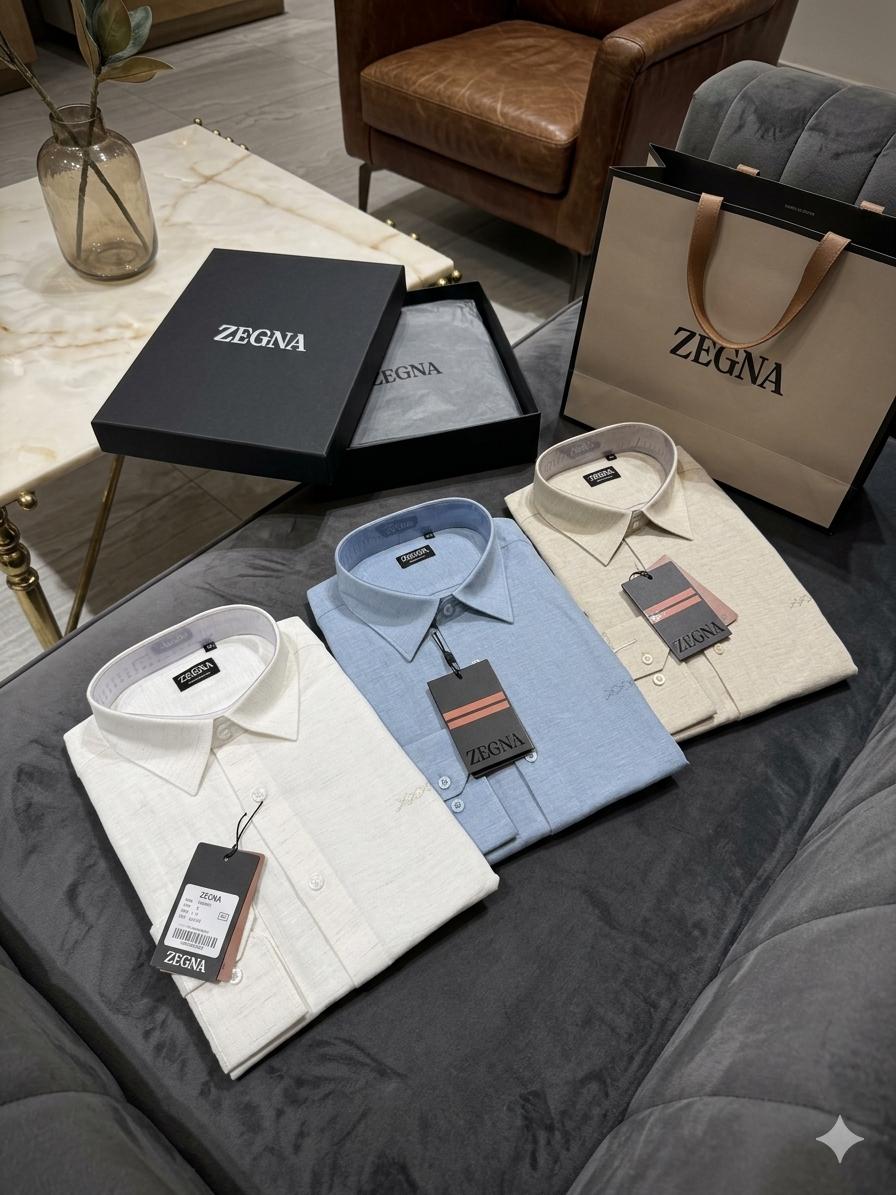 Elite Linen Luxe Shirt – Premium Formal Collection