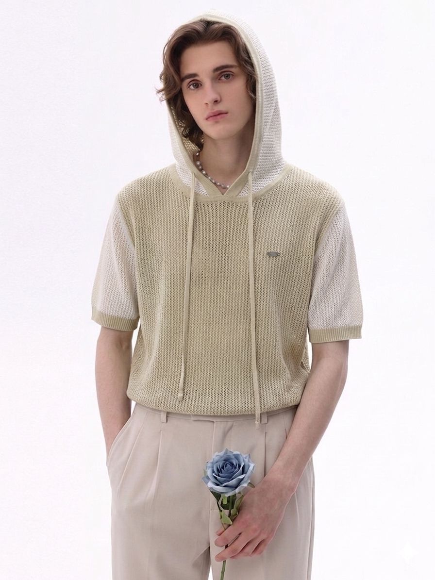 Air Knit Hoodie Tee – Premium Summer Street Edition