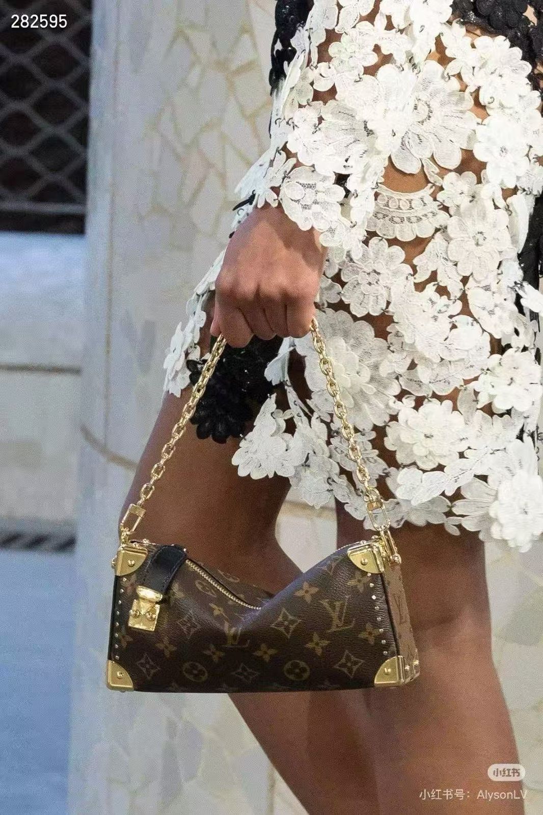 Luxury Slim Trunk Chain Bag – Monogram Edition