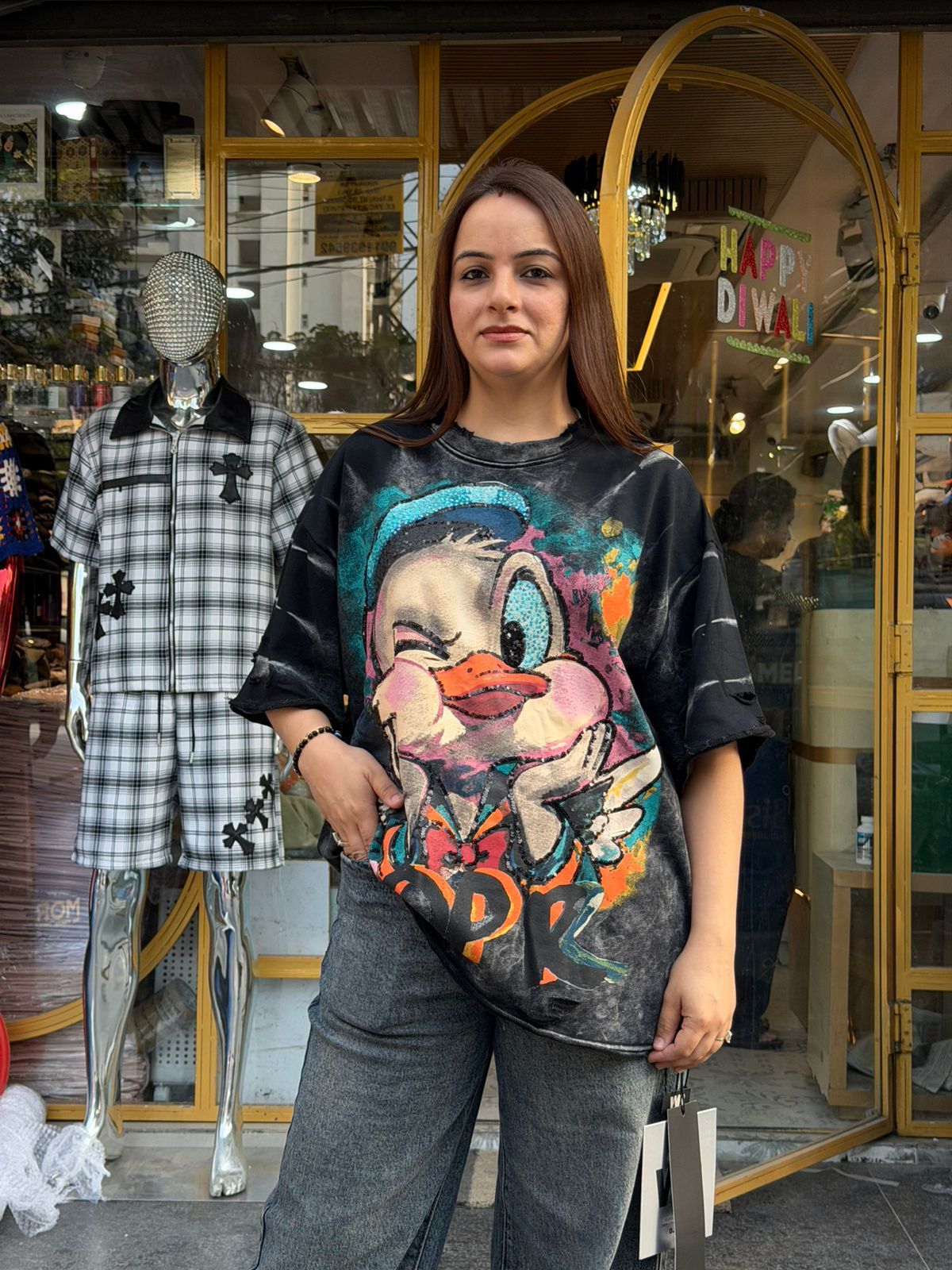 StreetPop Oversized Tees – Premium Graphic Edition
