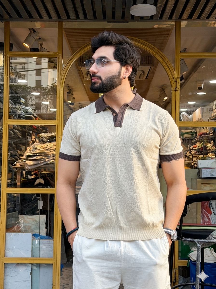 Elite Knit Polo Shirt – Luxe Summer Edition