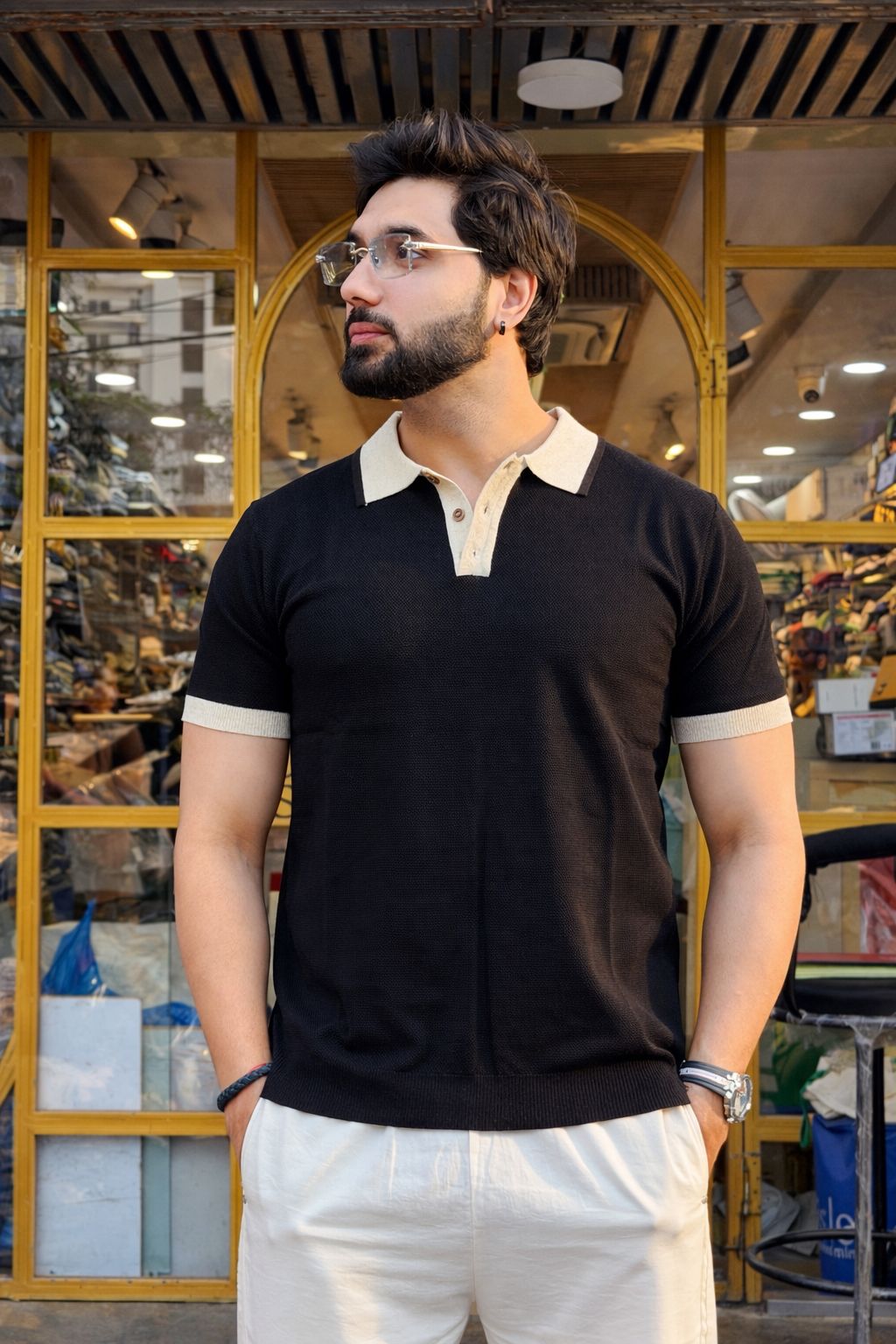 Elite Knit Polo Shirt – Luxe Summer Edition