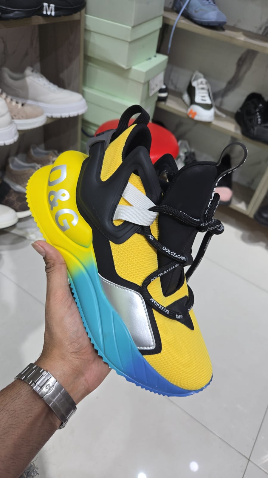 Luxury Gradient Runner Sneakers