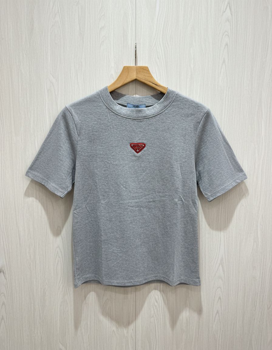 Minimal Metal Logo Tee