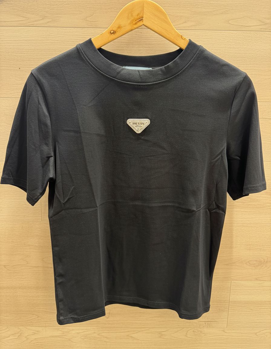 Minimal Metal Logo Tee