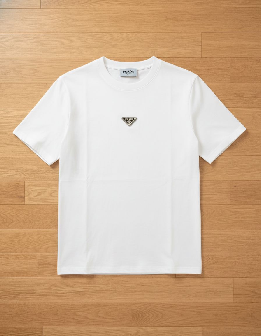 Minimal Metal Logo Tee