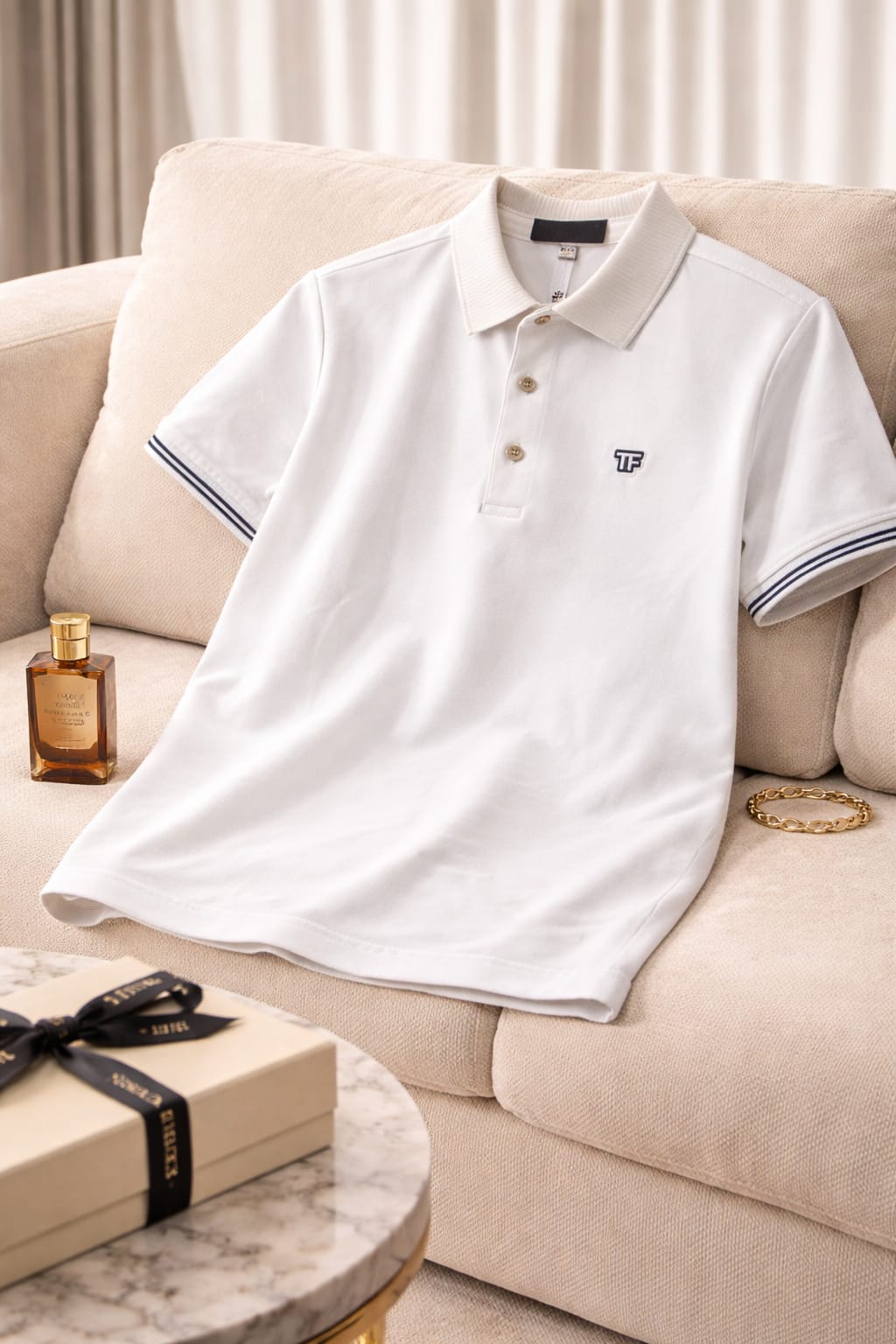 Luxe Stretch Polo – Cotton Lycra Edition