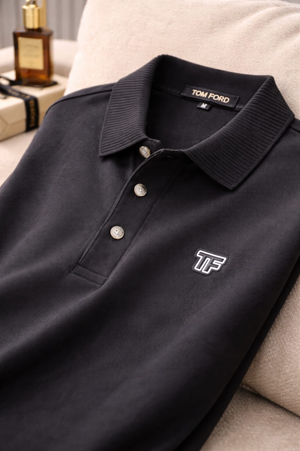 Luxe Stretch Polo – Cotton Lycra Edition