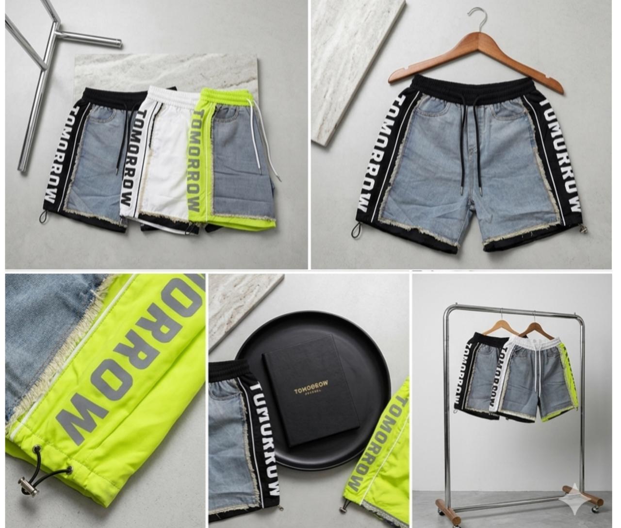 Urban Edge Panel Denim Shorts – Street Luxe Edition