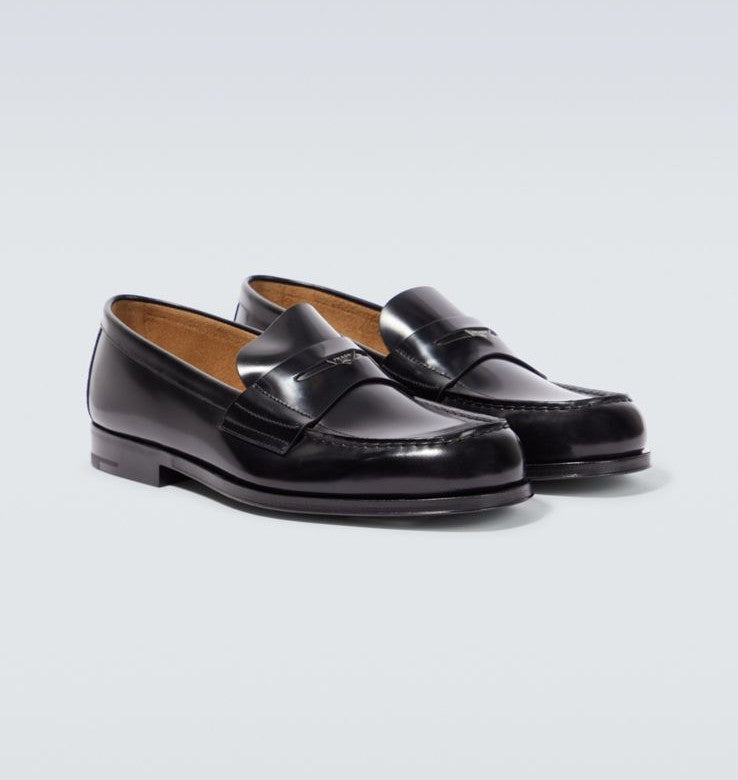Classic Italian Leather Loafers – Premium Formal Edition