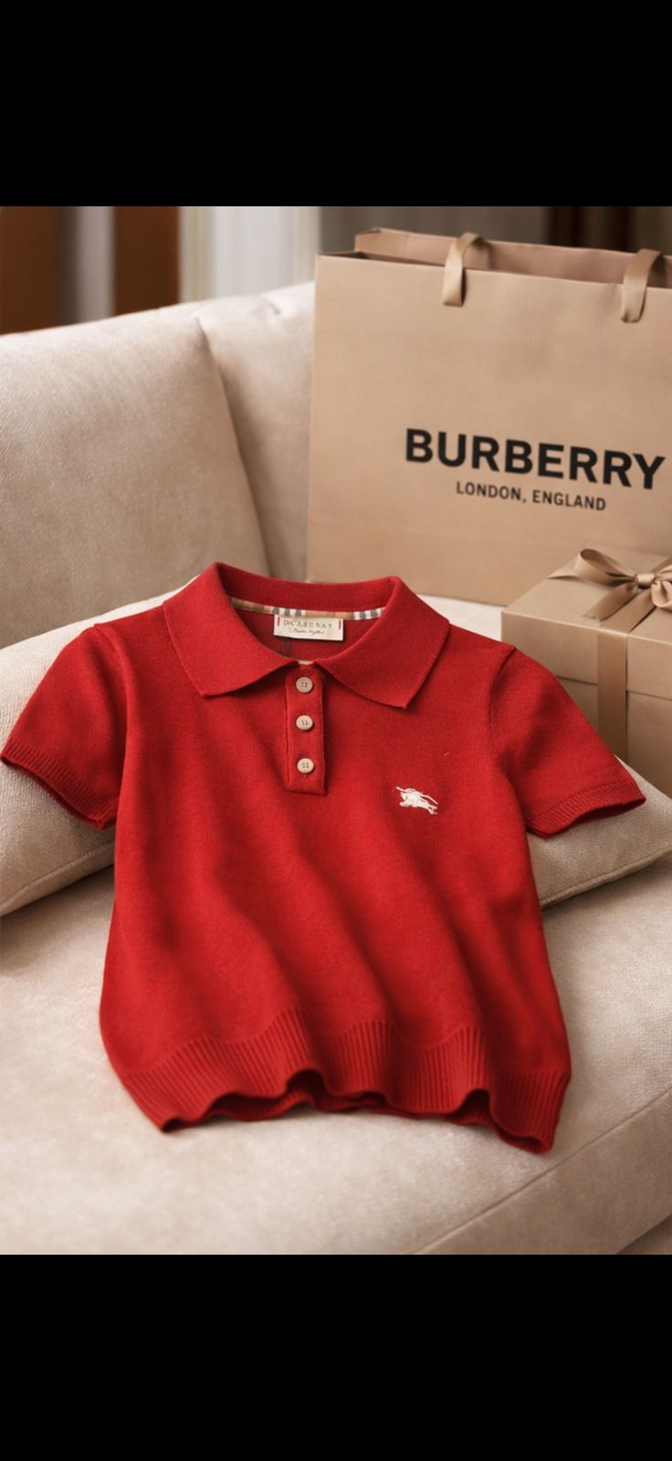 Signature Knit Polo Top – Women’s Luxe Edition