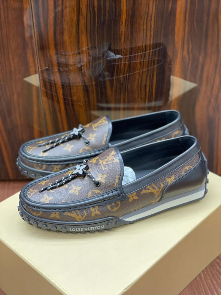 Elite Monogram Racer Loafers