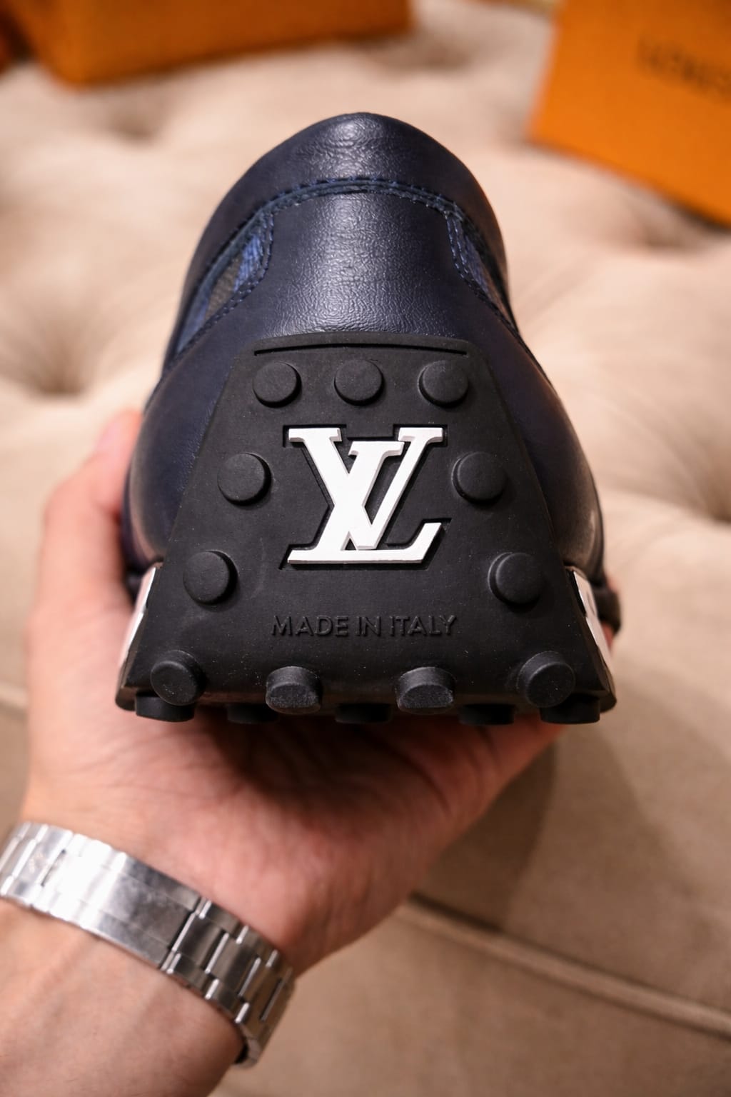 Elite Monogram Racer Loafers