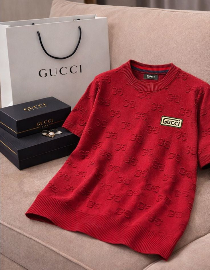 Signature Knit Luxe Tee – Women’s Premium Edition