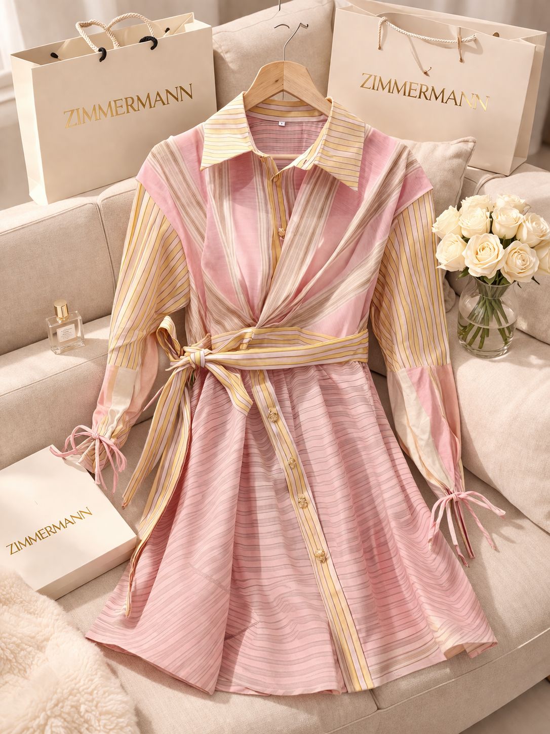 Pastel Luxe Printed Dress Collection – Premium Edition
