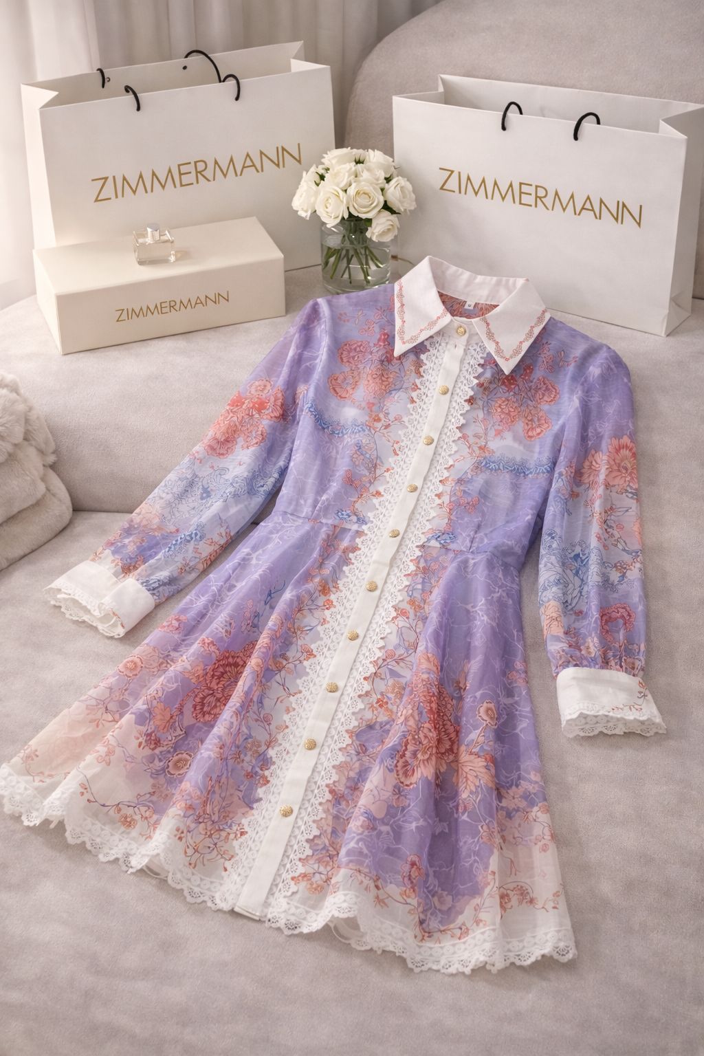 Pastel Couture Printed Dresses