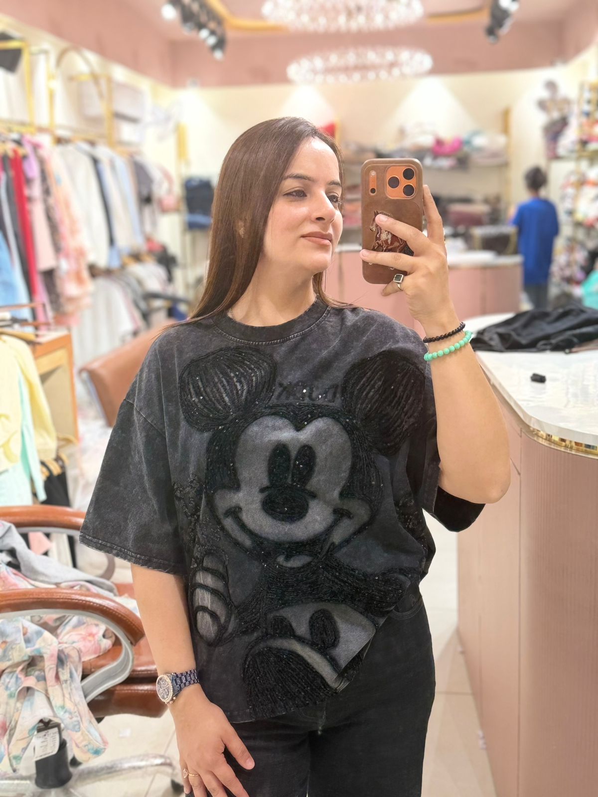 Funky Pop Art Oversized Tee – Premium Cartoon Statement T-Shirt