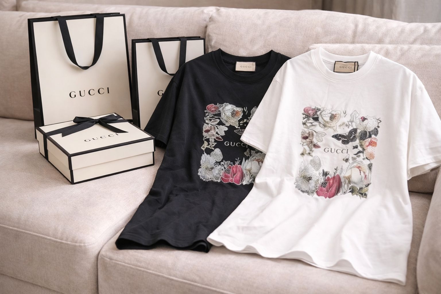Floral Luxe Oversized Tee