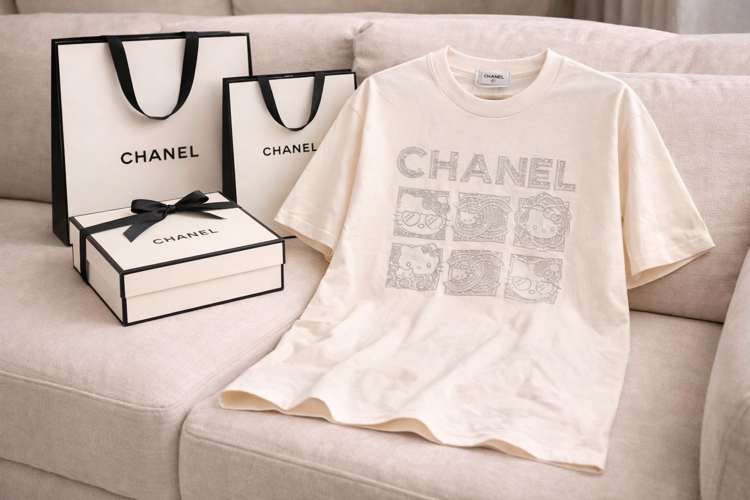 Luxury Graphic Oversized Tee – Premium Edition