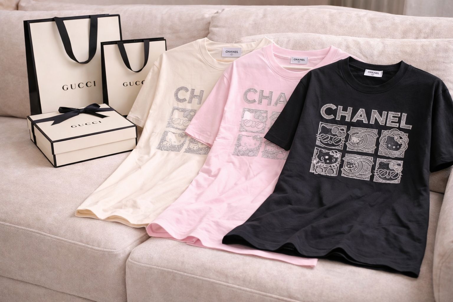 Luxury Graphic Oversized Tee – Premium Edition