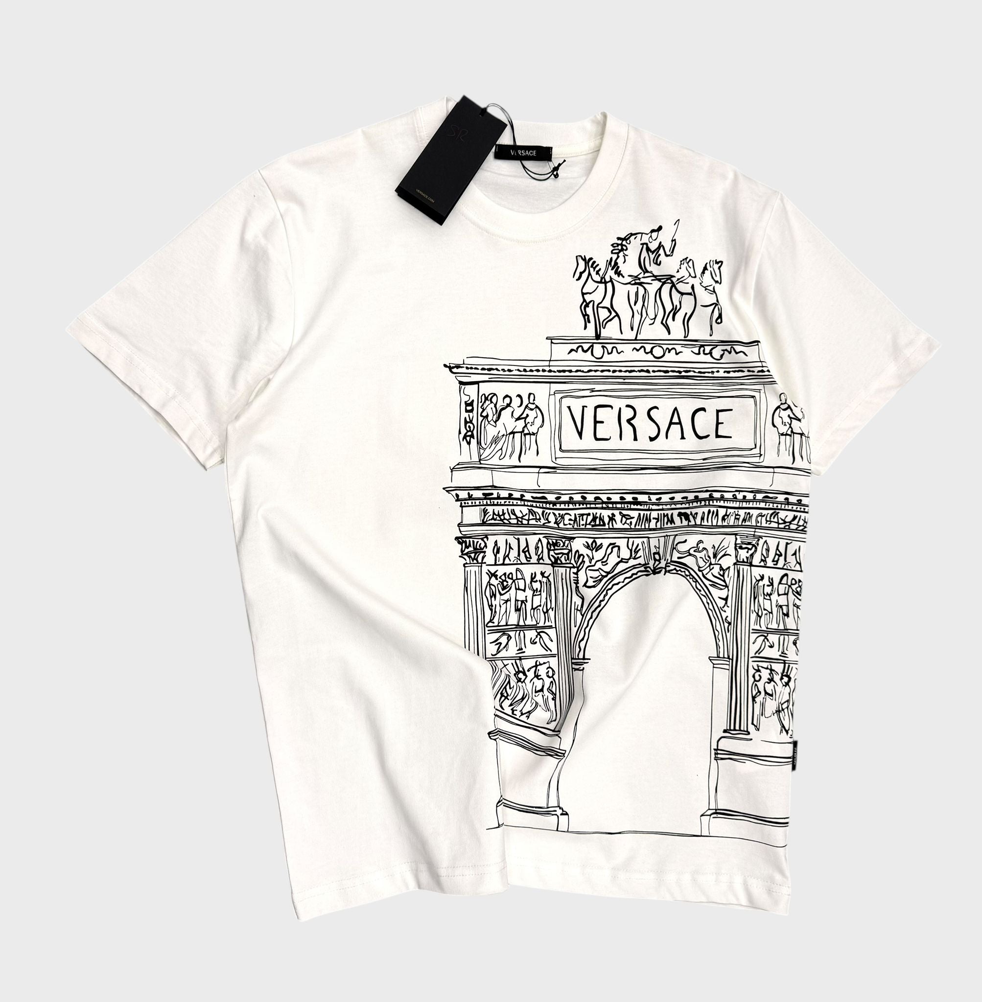 Heritage Arch Graphic Tee – Luxury Street Edition
