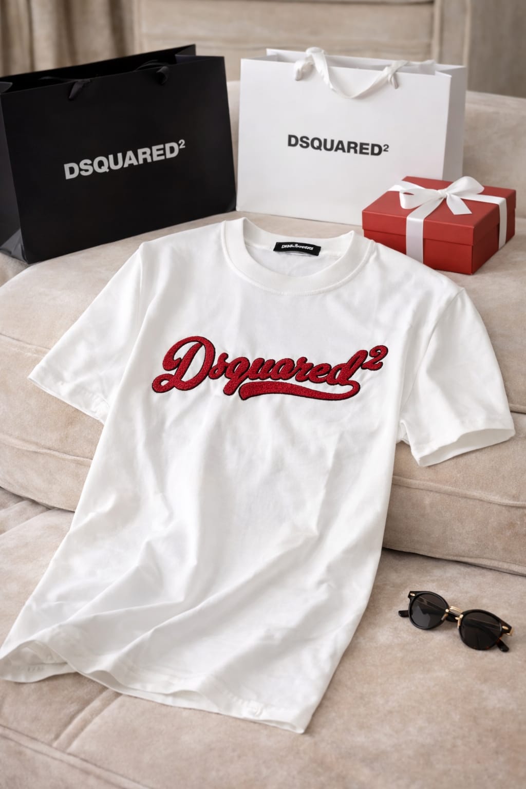 Signature Script Logo Tee – Premium Street Luxe Edition