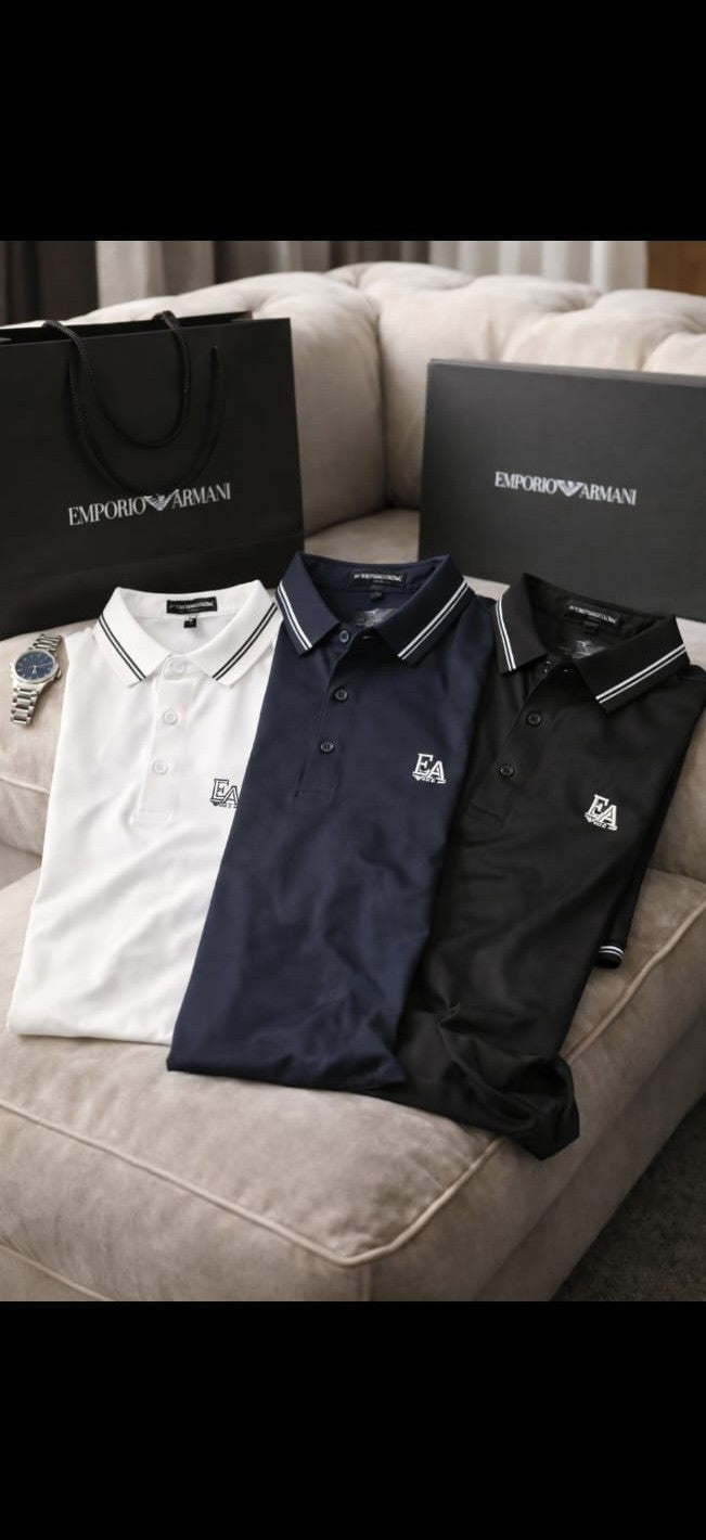 Signature Collar Polo Tee – Premium Classic Edition