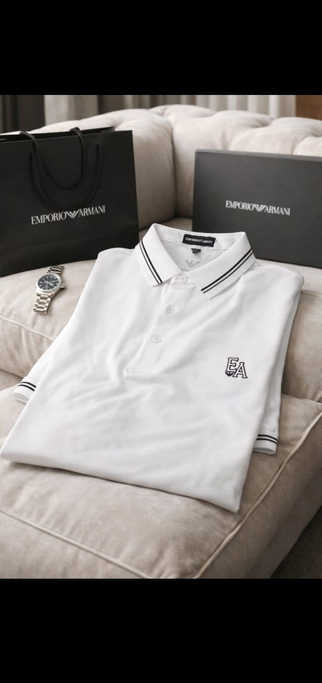 Signature Collar Polo Tee – Premium Classic Edition