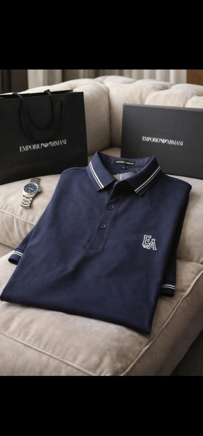 Signature Collar Polo Tee – Premium Classic Edition