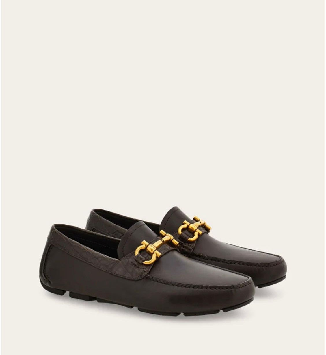 Elite Gancini Driver Loafers