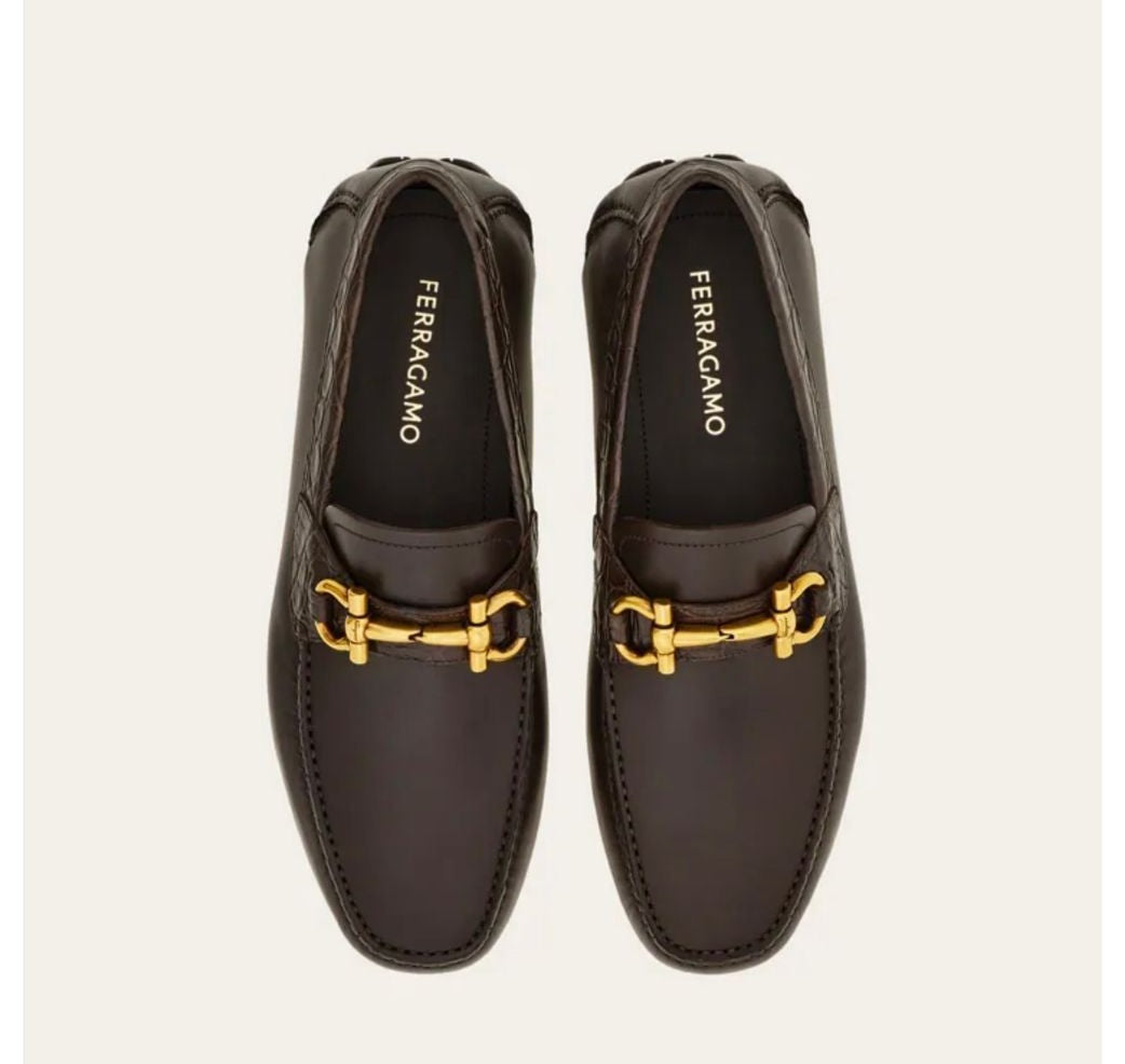 Elite Gancini Driver Loafers