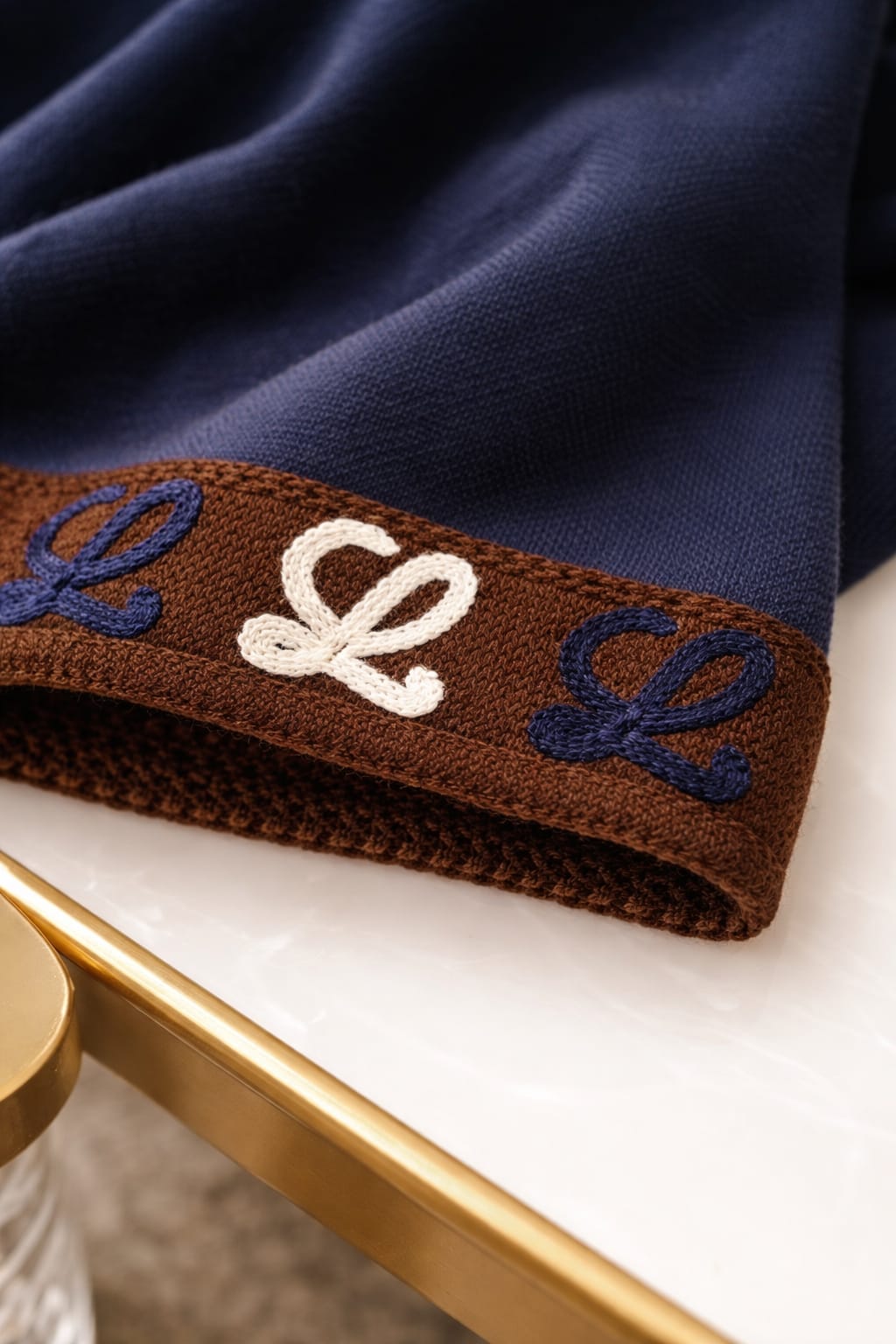Signature Crochet Collar Luxury Polo