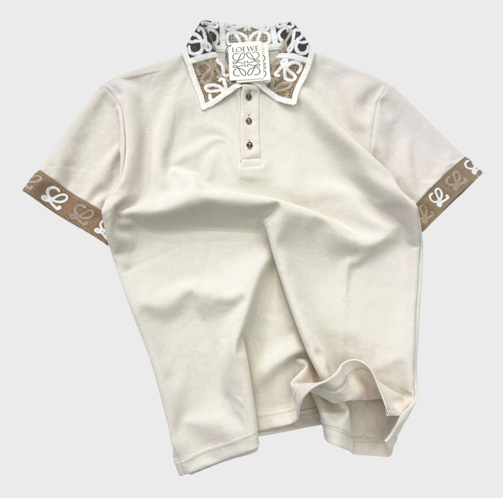 Signature Crochet Collar Luxury Polo