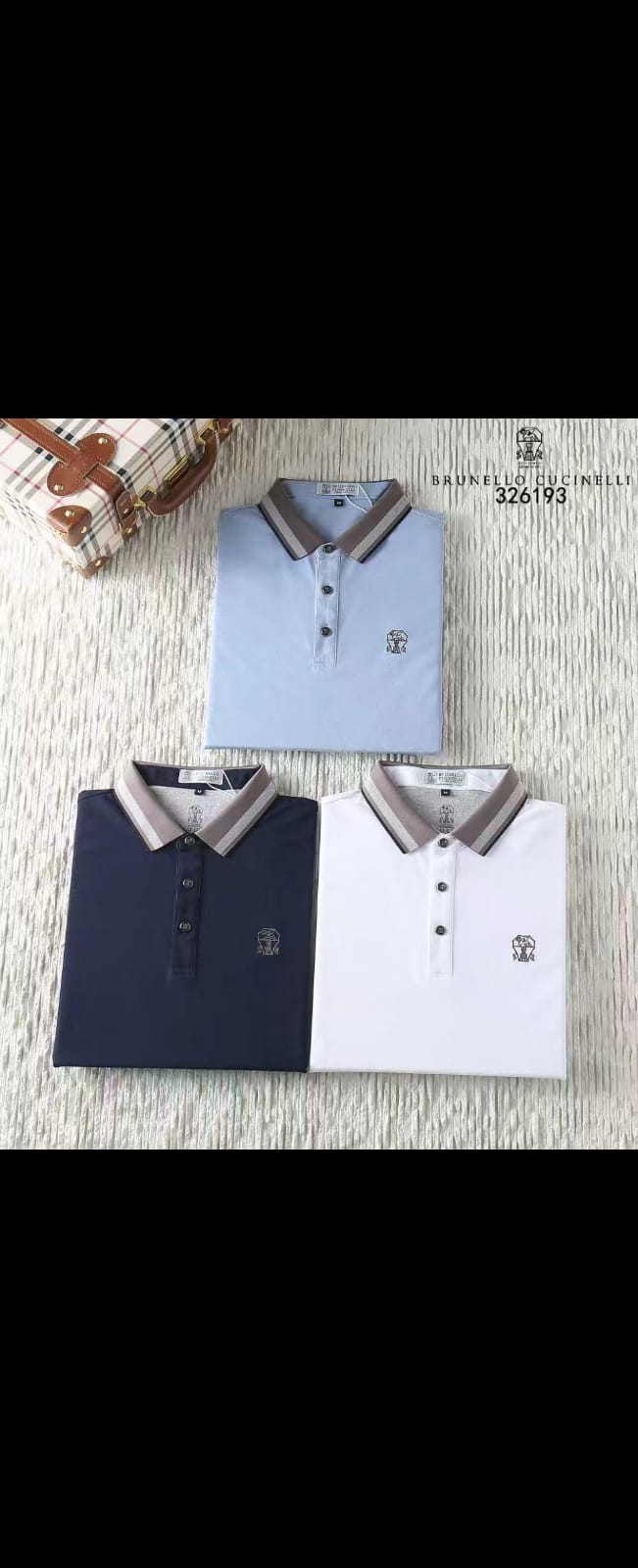 Elite Contrast Collar Cotton Matty Polo