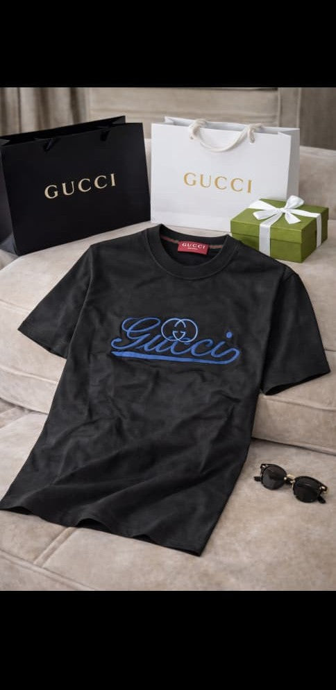 Luxury Embroidered Signature T-Shirt