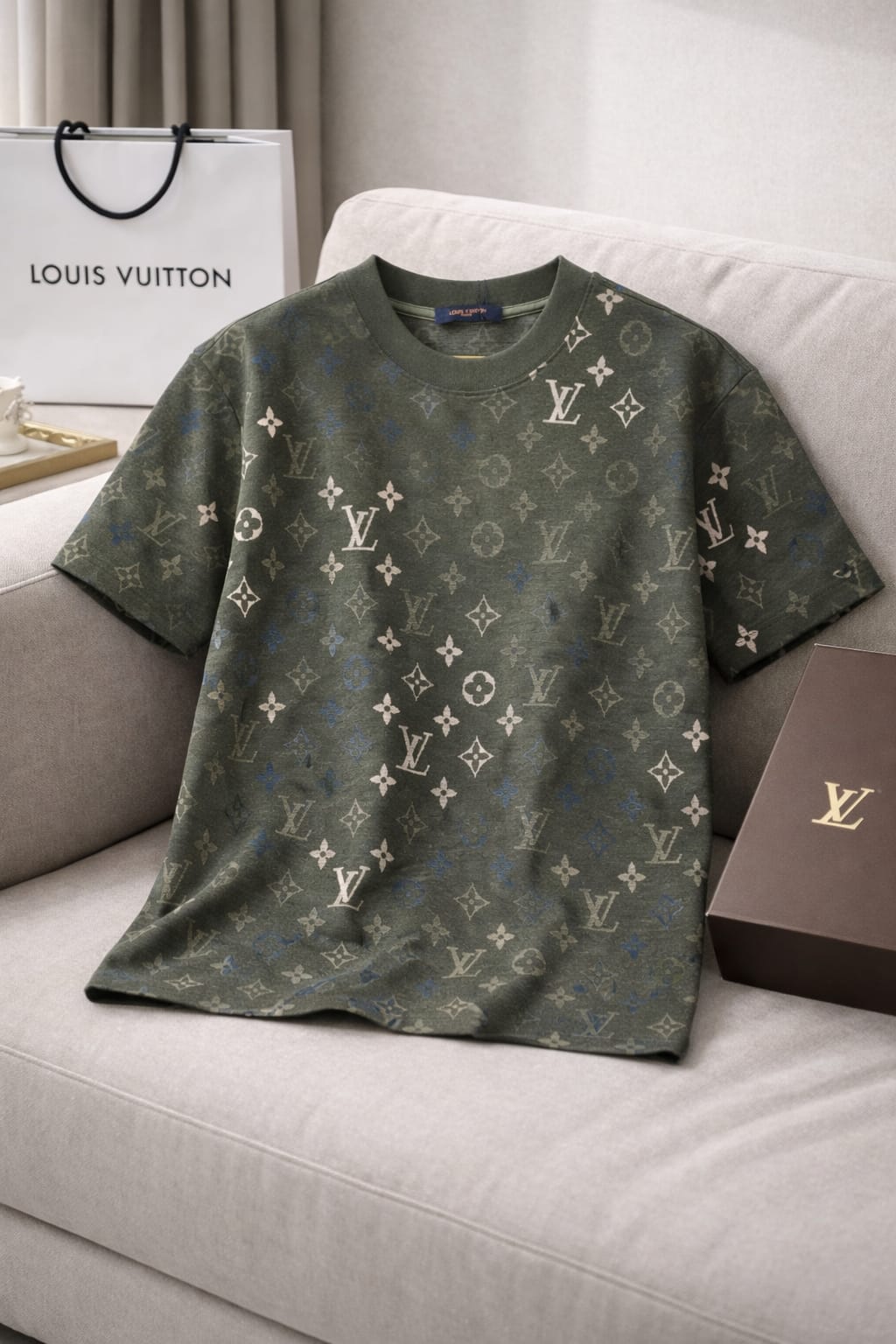 Luxury Monogram Printed Premium T-Shirt Collection