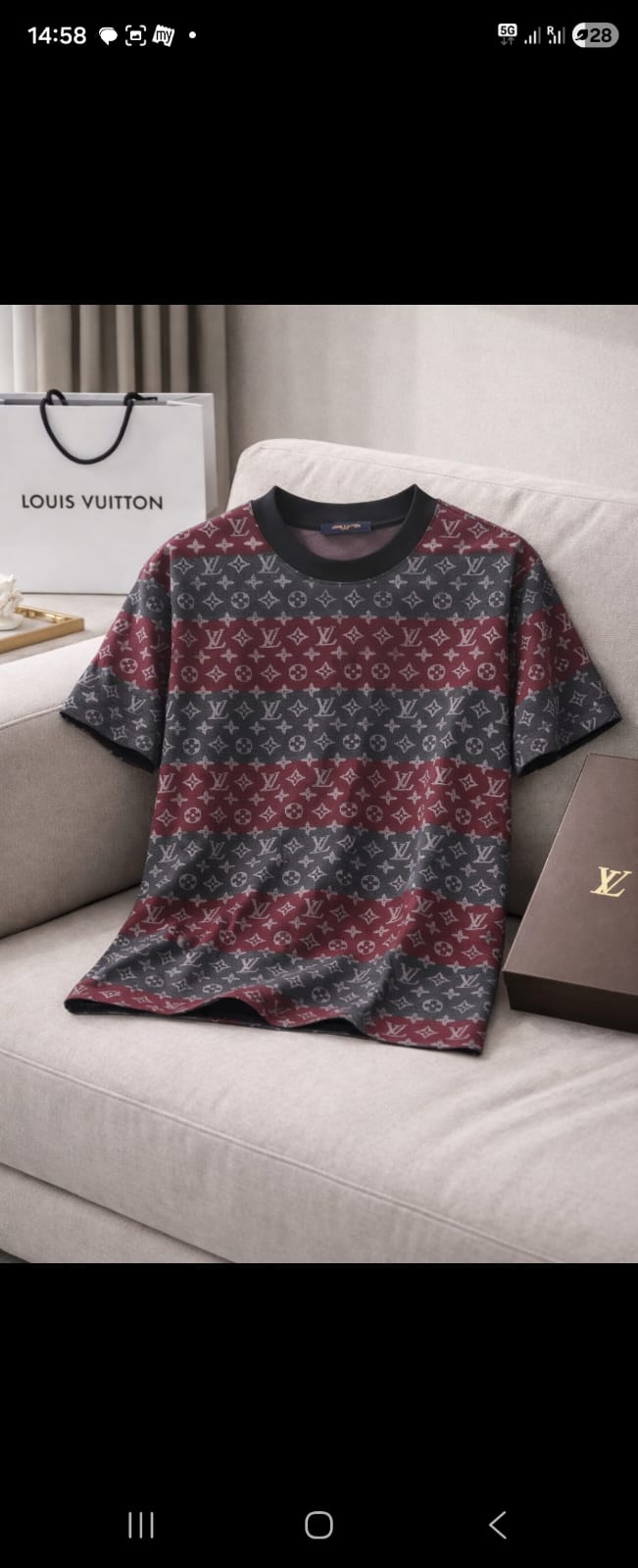 Luxury Monogram Printed Premium T-Shirt Collection