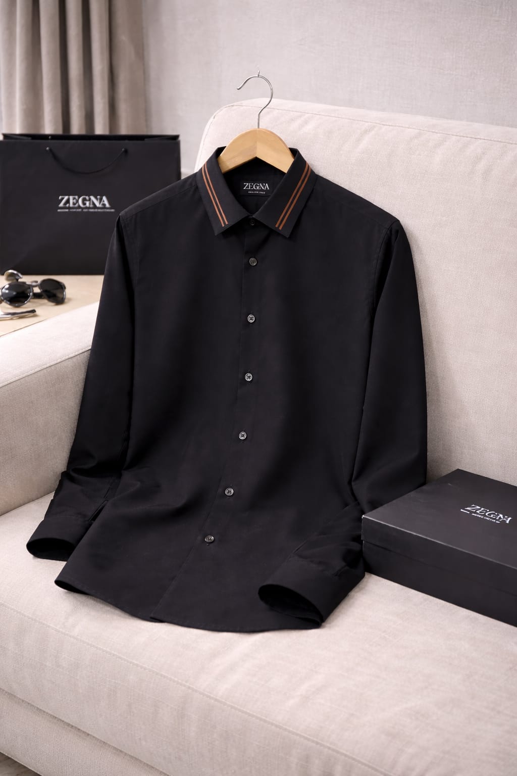 Elite Minimal Collar Formal Shirt