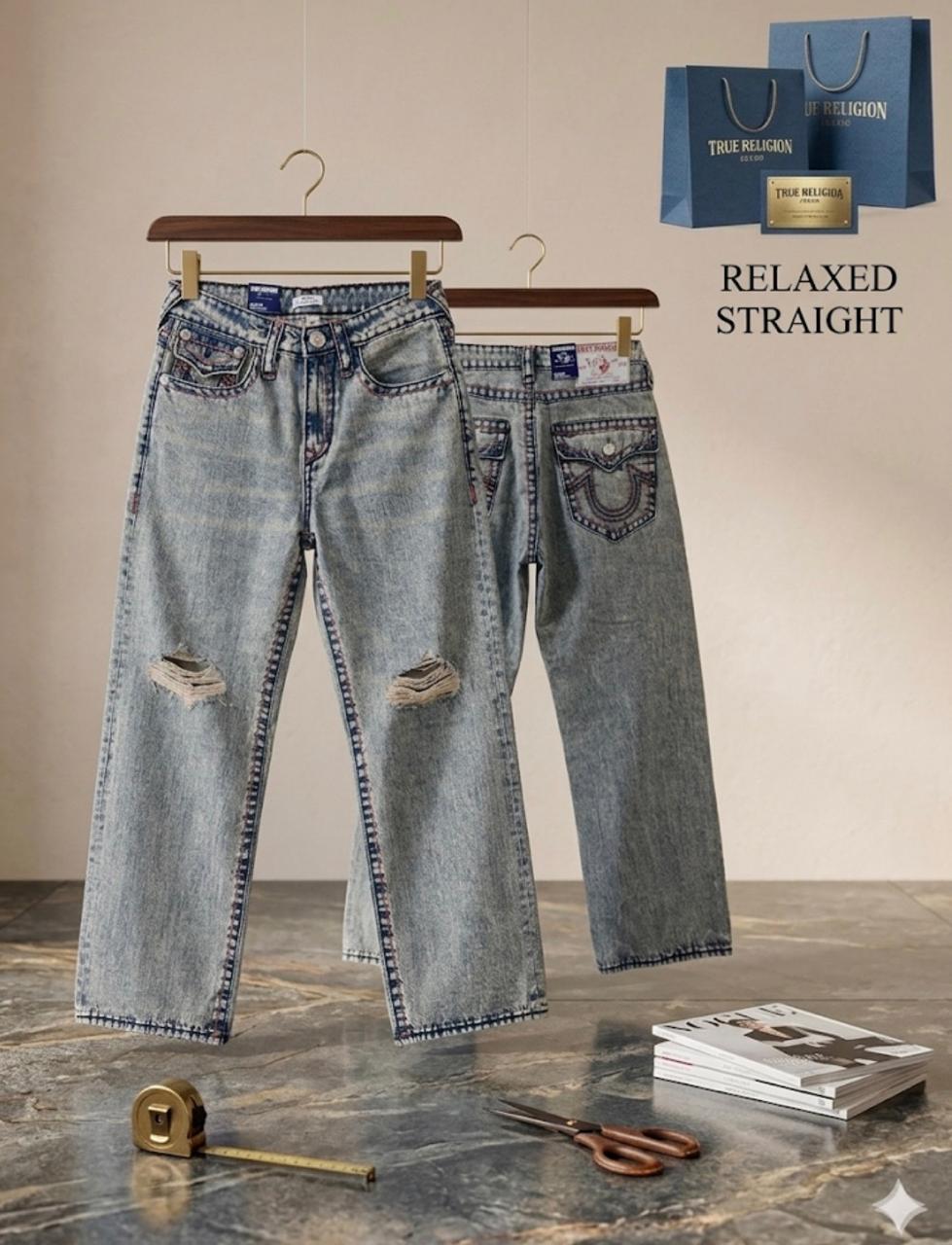 Urban Relaxed Straight & Baggy Fit Denims