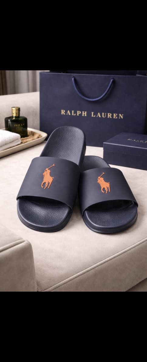 Signature Luxe Polo Slide Slippers
