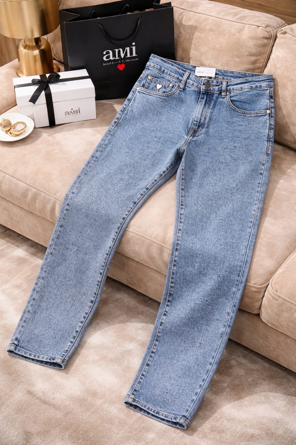 Urban Comfort Fit Denim Jeans