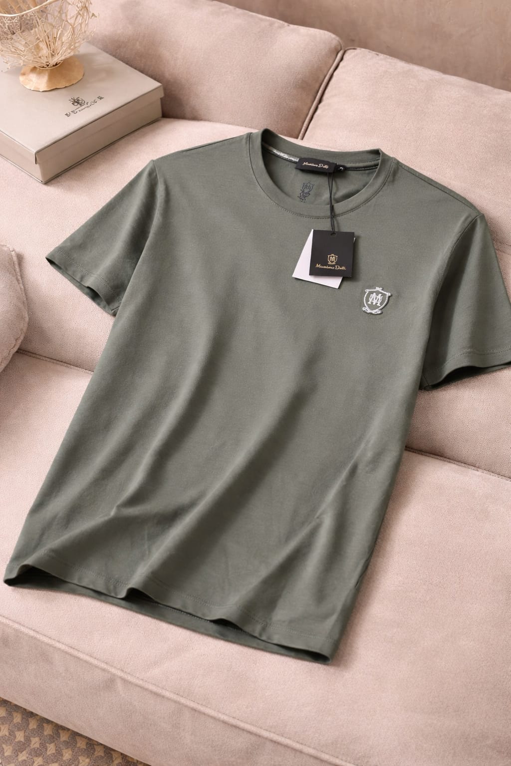 Classic Crest Cotton Stretch Tee