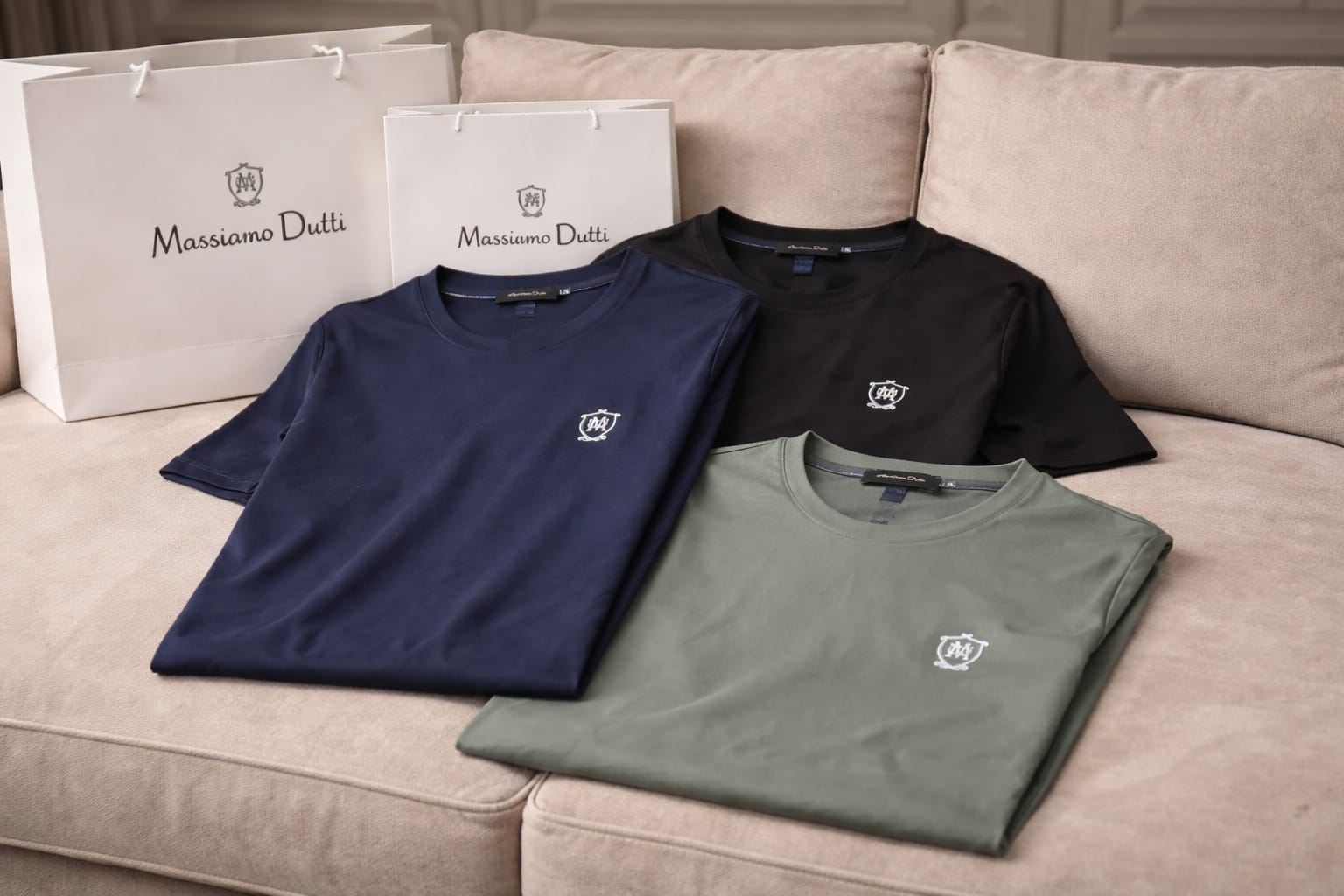 Classic Crest Cotton Stretch Tee