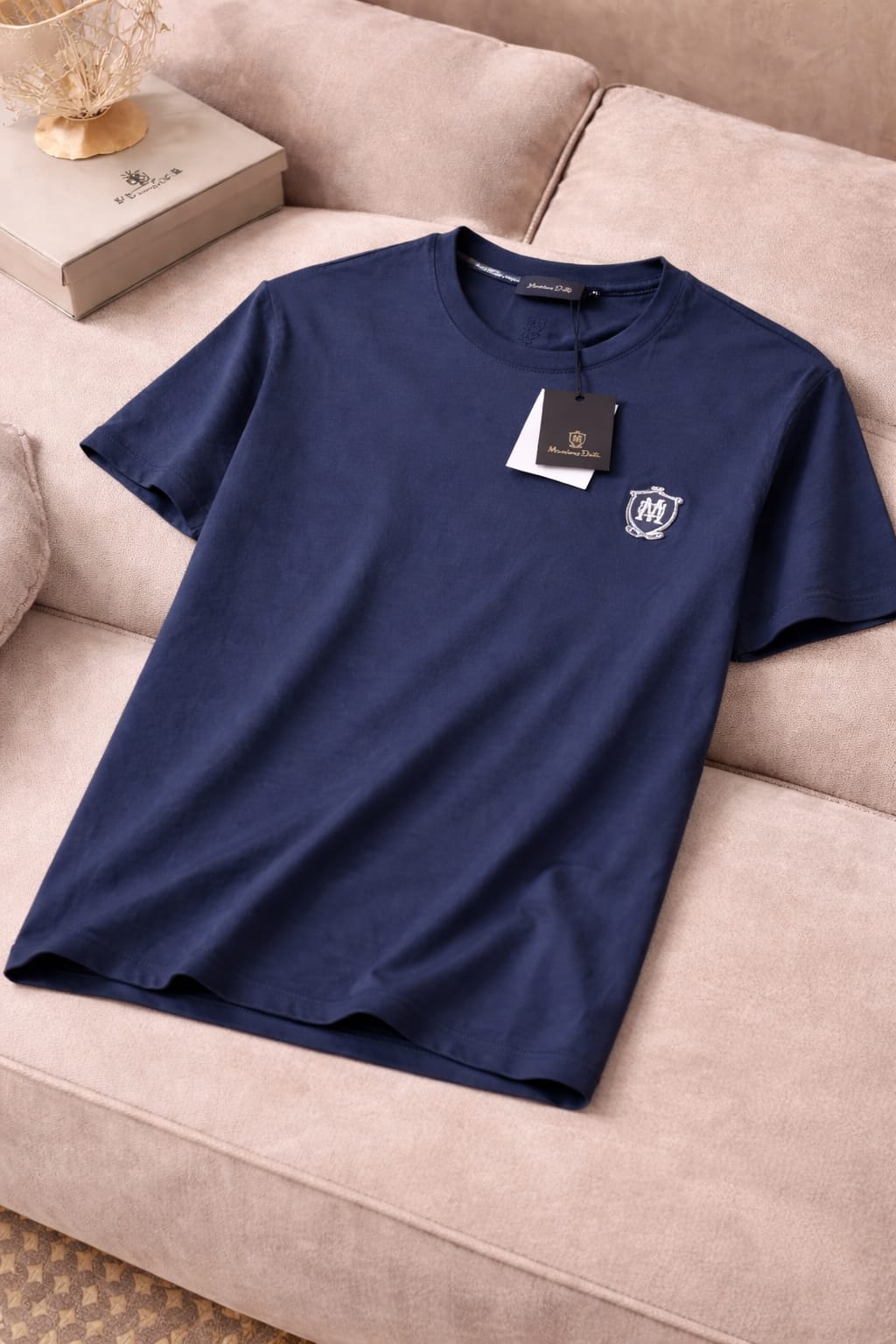 Classic Crest Cotton Stretch Tee