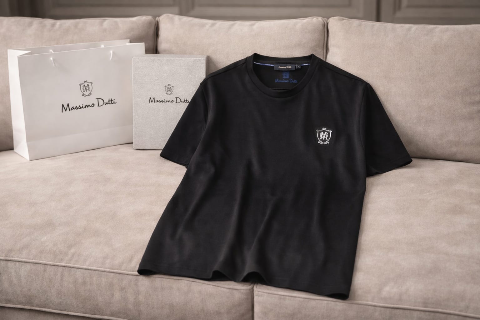 Classic Crest Cotton Stretch Tee