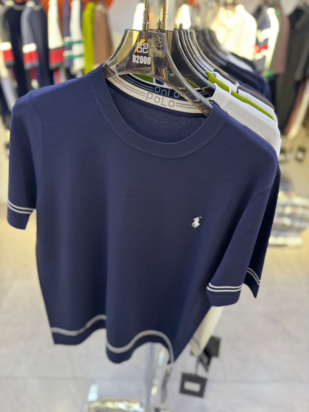 Signature Stripe Luxe T-Shirt